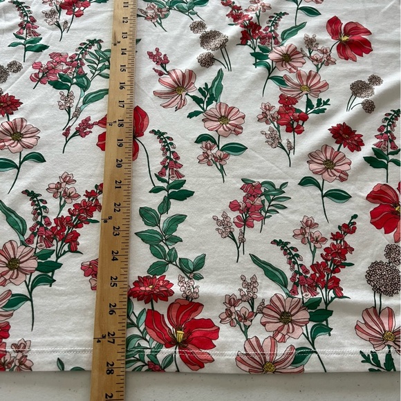 Tommy Hilfiger Graphic Tee Floral Summer Sleeveless Cotton Modal White Sz 3XL - Picture 8 of 9